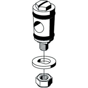 Chrom Vorabsperrung für Urinal-Spülarmatur | 293400699