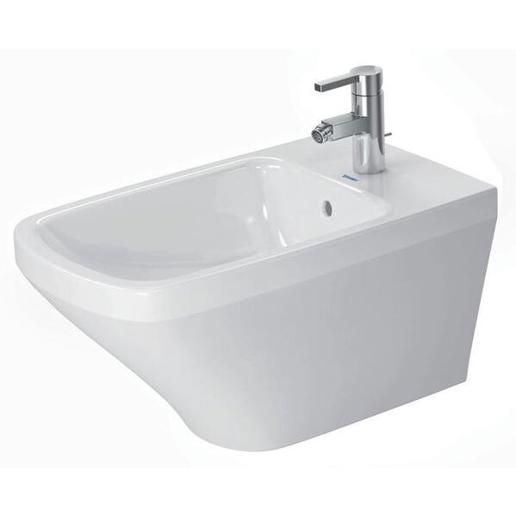 Wand-Bidet DURASTYLE mit ÜL, HLB, 370x620mm, 1 Hahnloch, Weiß