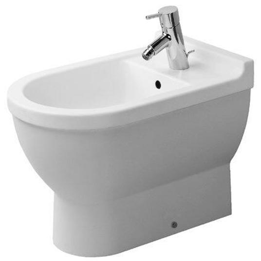 Stand-Bidet STARCK 3 m ÜL HLB 360x560mm 1 Hahnloch Weiß